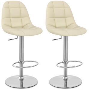 2x Barová stolička Hawaj CL-8023 krémová