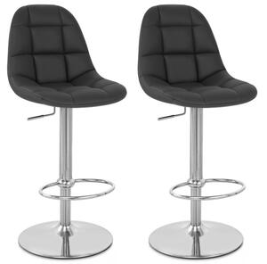 2x Barová stolička Hawaj CL-8023 čierna