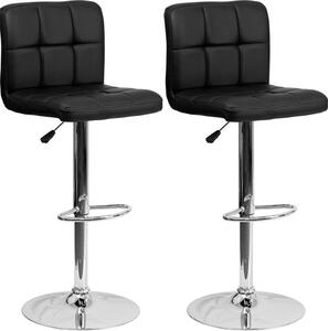 2x Barová stolička Hawaj CL-3232-1 čierna