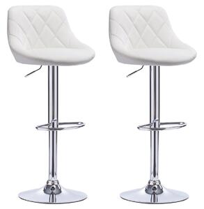 2x Barová stolička Hawaj CL-3235 biela