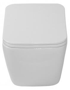 LAVITA LINO set 2v1- závesná WC misa Rim+ + WC sedátko LINO so SoftClose biela