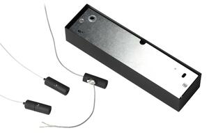 Ideal Lux - LED závesný luster na lanku ORACLE SLIM LED/29W/230V 3000K, priemer 50 cm, čierna