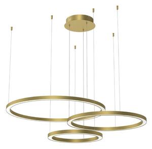 LED Luster na lanku GALAXIA LED/85W/230V zlatá