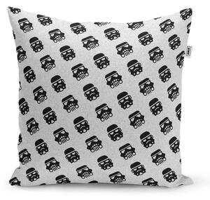 Sablio Vankúš Star Wars Stormtrooper Pattern šikmý - 40x40 cm