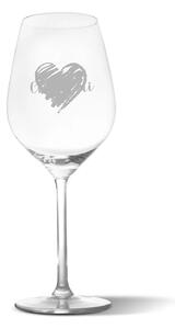 Sablio Pohár na víno Chýbaš mi 2 49 cl