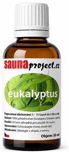 Saunaproject esencia do sauny eukalypt 50ml
