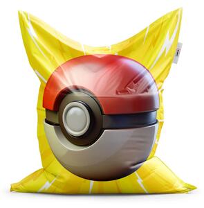 Sablio Sedací vak Pokemon ball Explózia - 150x100 cm