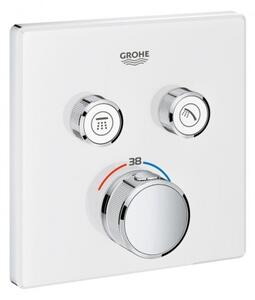 Grohe Grohtherm SmartControl termostatická batéria pod omietku, pre 2 spotrebiče, mesačná biela, 29156LS0, predĺžená záruka 5 rokov