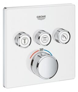 Grohe Grohtherm SmartControl termostatická batéria pod omietku, pre 3 spotrebiče, mesačná biela, 29157LS0, predĺžená záruka 5 rokov