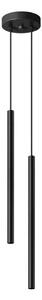 Sollux SL.1304 - Luster na lanku PASTELO 2xG9/8W/230V čierna