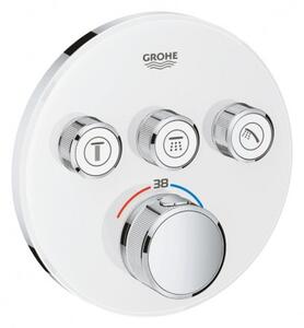 Grohe Grohtherm SmartControl termostatická batéria pod omietku, pre 3 spotrebiče, mesačná biela, 29904LS0, predĺžená záruka 5 rokov