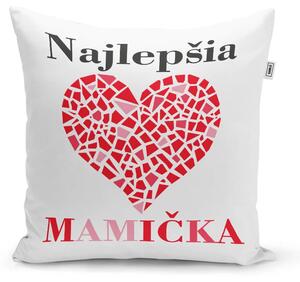 Sablio Vankúš Najlepšia mamička: 40x40 cm
