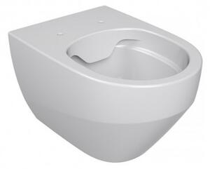 VILAN ZANTE - závesná WC misa Rimless, bez sedátka, biela