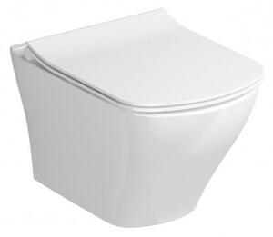 RAVAK Classic - WC sedátko Slim so SoftClose 36 x 44,5 x 5,1 cm, X01673