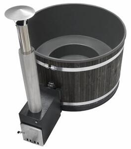 Kúpací sud Kirami Cello 170 cm s čističkou MF250 a pecou