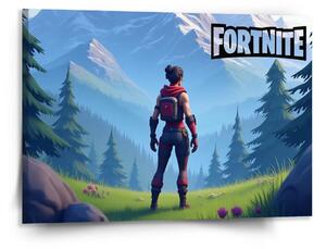 Sablio Obraz FORTNITE Horská krajina - 150x110 cm