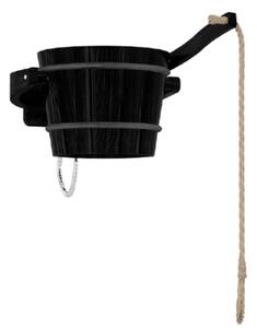 Sawo finland Sawo polievacie vedro smrek black 18L čierne