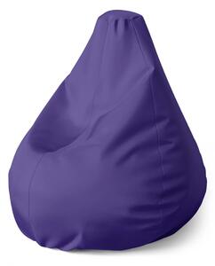 Sablio Sedací vak Pear Purpurová - 70 x 95 x 15 cm