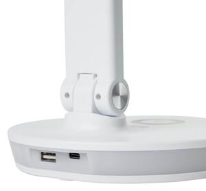 LED RGBW Stmievateľná stolná lampa s funkciou powerbanky LED/12W/5V 2800-6000K biela