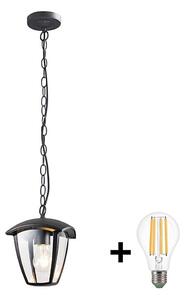 Brilagi - LED Vonkajšie závesné svietidlo LUNA 1xE27/60W/230V IP44