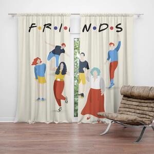 Sablio Záves Seriál Priatelia FRIENDS Postavy: 2ks 140x250cm