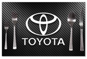 Sablio Prestieranie Toyota Carbon: 40x30cm