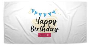 Sablio Uterák Happy Birthday to you - 30x50 cm