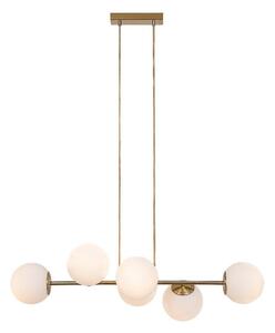 Rabalux 72249 - Luster na lanku KIARA 6xE27/35W/230V zlatá