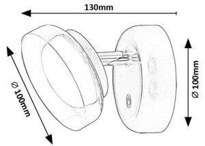 Rabalux 71272 - LED Nástenné svietidlo JAVI LED/2W/5V 3000K
