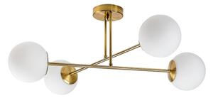 Rabalux 71082 - Luster na tyči KIARA 4xE27/35W/230V zlatá