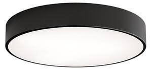 Kúpeľňové stropné svietidlo CLEO 4xE27/24W/230V pr. 50 cm čierna IP54