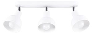 Sollux SL.1315 - Bodové svietidlo ELBA 3xE27/15W/230V biela