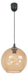 Luster na lanku BALL 1xE27/60W/230V pr. 25 cm béžová