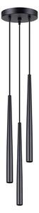 Sollux SL.1463 - Luster na lanku BLISS 3xG9/8W/230V čierna