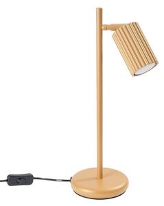 Sollux SL.1567 - Stolná lampa KARBON 1xGU10/10W/230V zlatá