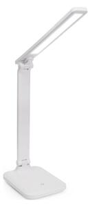 LED stmievateľná dotyková stolná lampa s USB portom REMUS LED/5W/230V biela