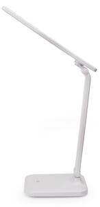 LED stmievateľná dotyková stolná lampa s USB portom REMUS LED/5W/230V biela