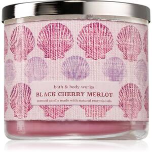 Bath & Body Works Black Cherry Merlot vonná sviečka 411 g