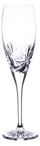 Onte Crystal Bohemia Crystal ručne brúsené poháre na šampanské Mašle 150 ml 2KS