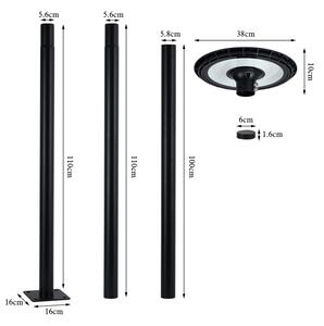Brilagi - LED vonkajšie pouličné svietidlo URBANSPARK LED/120W/230V čierne IP65