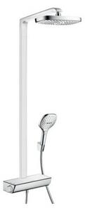 Hansgrohe Raindance Select E sprchový systém Showerpipe 300 2jet EcoSmart s termostatom biela/chróm, 27282400