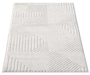 Dekorstudio Moderný koberec LOUNGE 0632 - krémový Rozmer koberca: 120x170cm