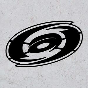 DUBLEZ | Drevený obraz - Logo Carolina Hurricanes