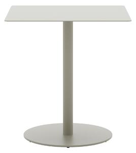 NEW WORKS Záhradný stolík May Bistro, 70x70, Light Grey