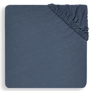 Jollein Detská bavlnená plachta Jolly 120x60 - Jeans blue