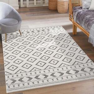 Dekorstudio Moderný koberec LOUNGE 9999 - sivý Rozmer koberca: 140x200cm