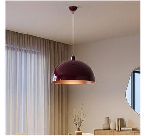 Brilagi - LED luster METALO na lane 1xE27/40W/230V pr. 40 cm bordová/medená