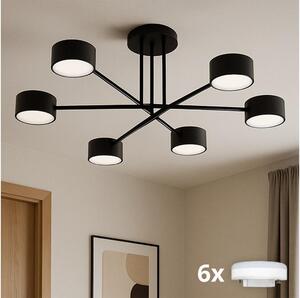 Brilagi - LED RGB stmievateľný prisadený luster MONO 6xGX53/14W/230V Wi-Fi Tuya čierny