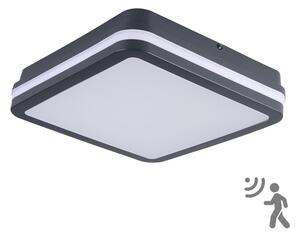 Brilagi - BENE LED vonkajšie svietidlo so senzorom, 24 W, 230 V, 26x26 cm, IP54