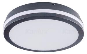 Stropné LED svietidlo Kanlux BENO 33341 24 W LED NW-O-GR grafit